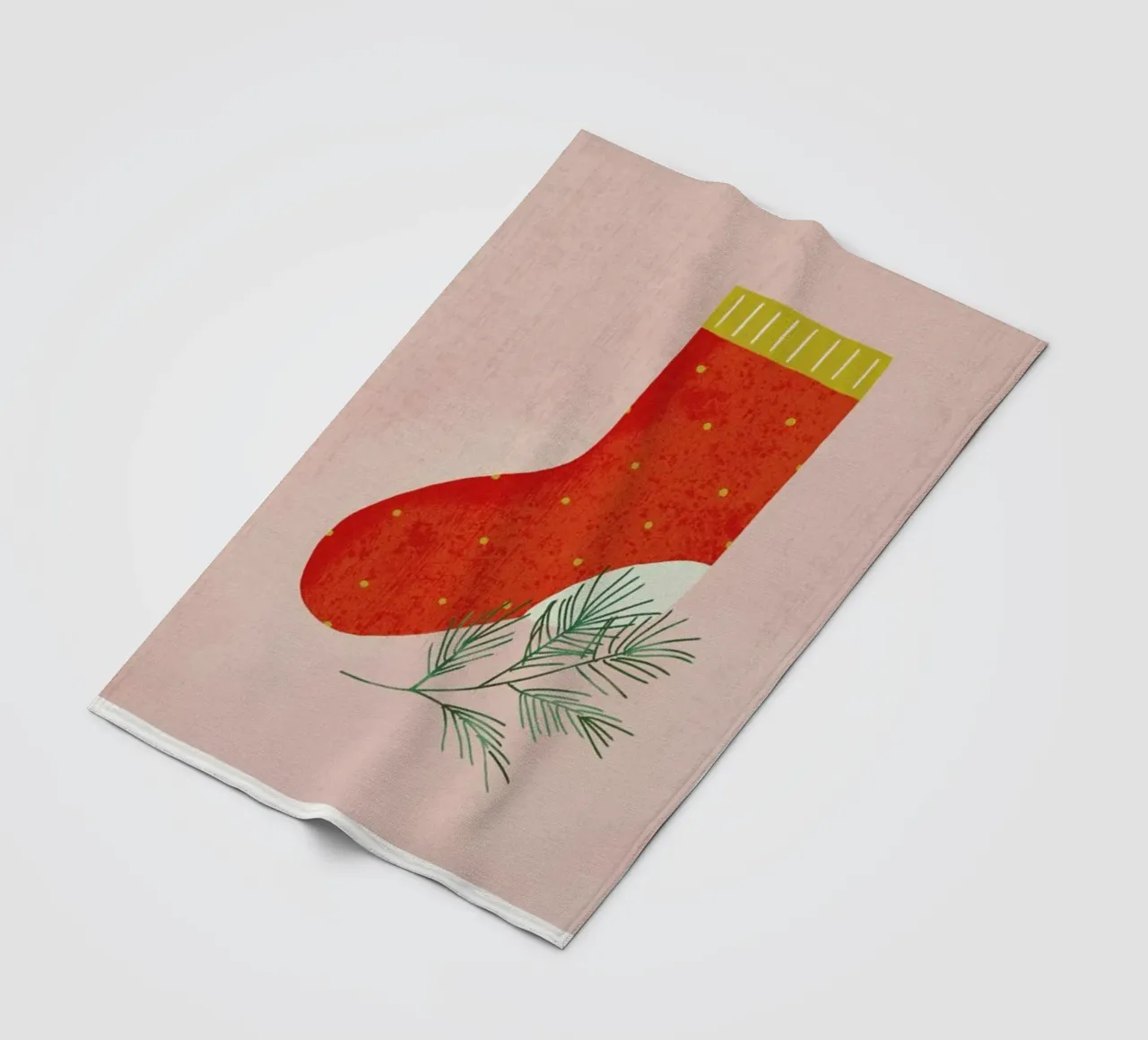 Stocking fleecedeken van daylight design studio