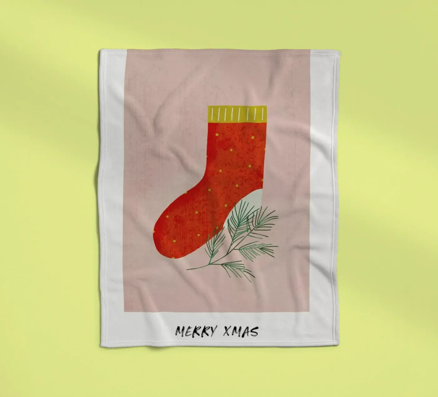 Stocking Fleecedecke von daylight design studio