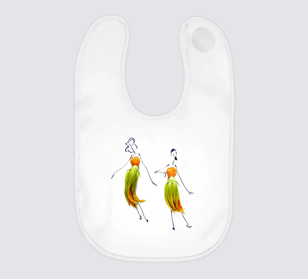 Squash Blossoms bavaglino da Gretchen Roehrs