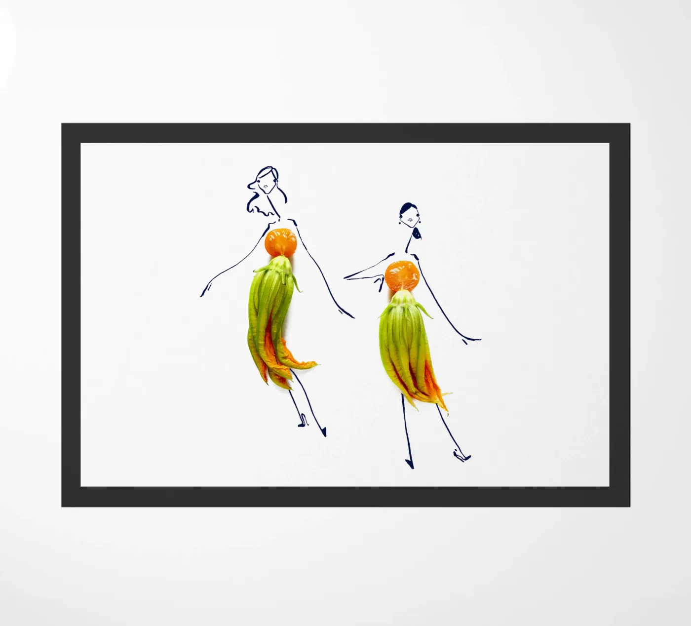 Squash Blossoms zerbino da Gretchen Roehrs
