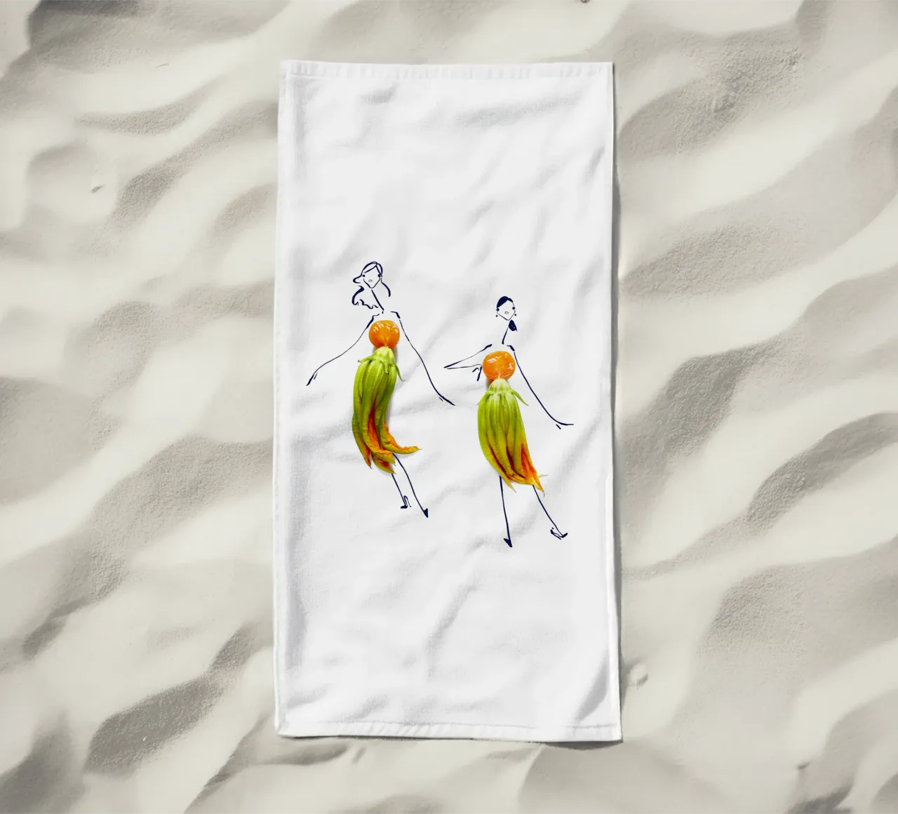 Squash Blossoms telo mare da Gretchen Roehrs