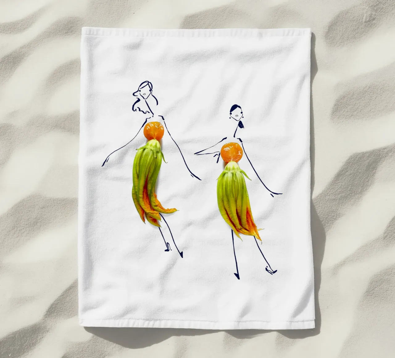 Squash Blossoms telo mare da Gretchen Roehrs