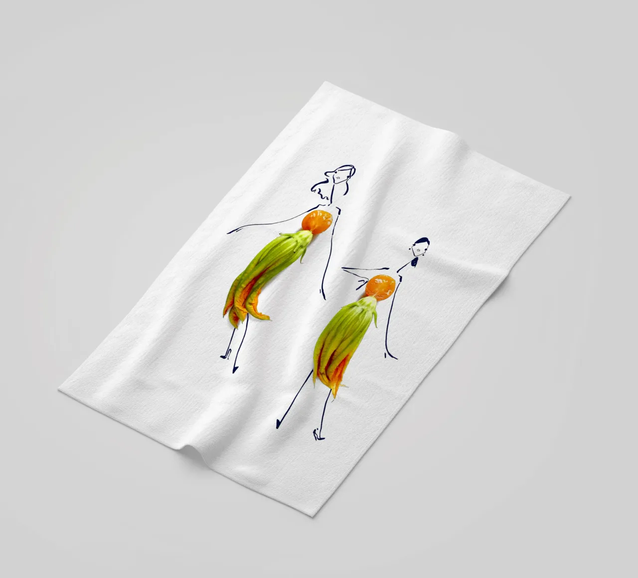 Squash Blossoms telo mare da Gretchen Roehrs