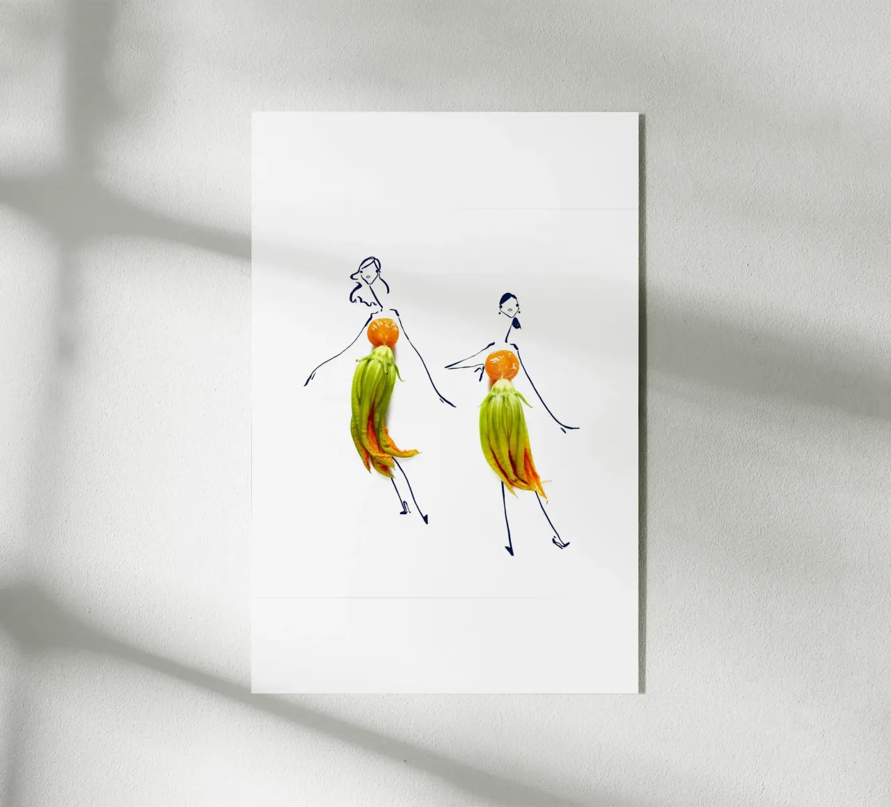 Squash Blossoms plexiglass da Gretchen Roehrs