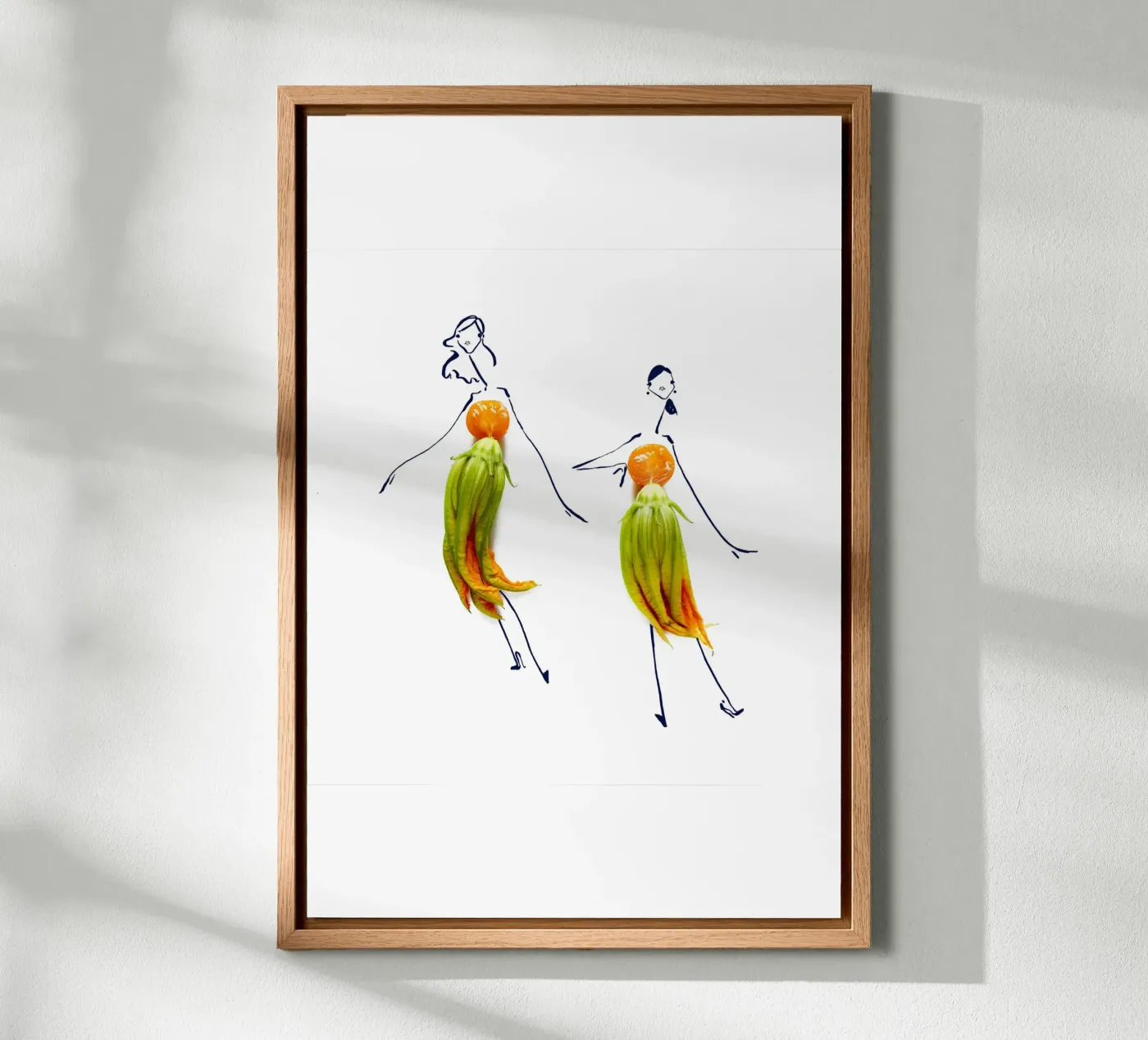 Squash Blossoms pannello forex da Gretchen Roehrs