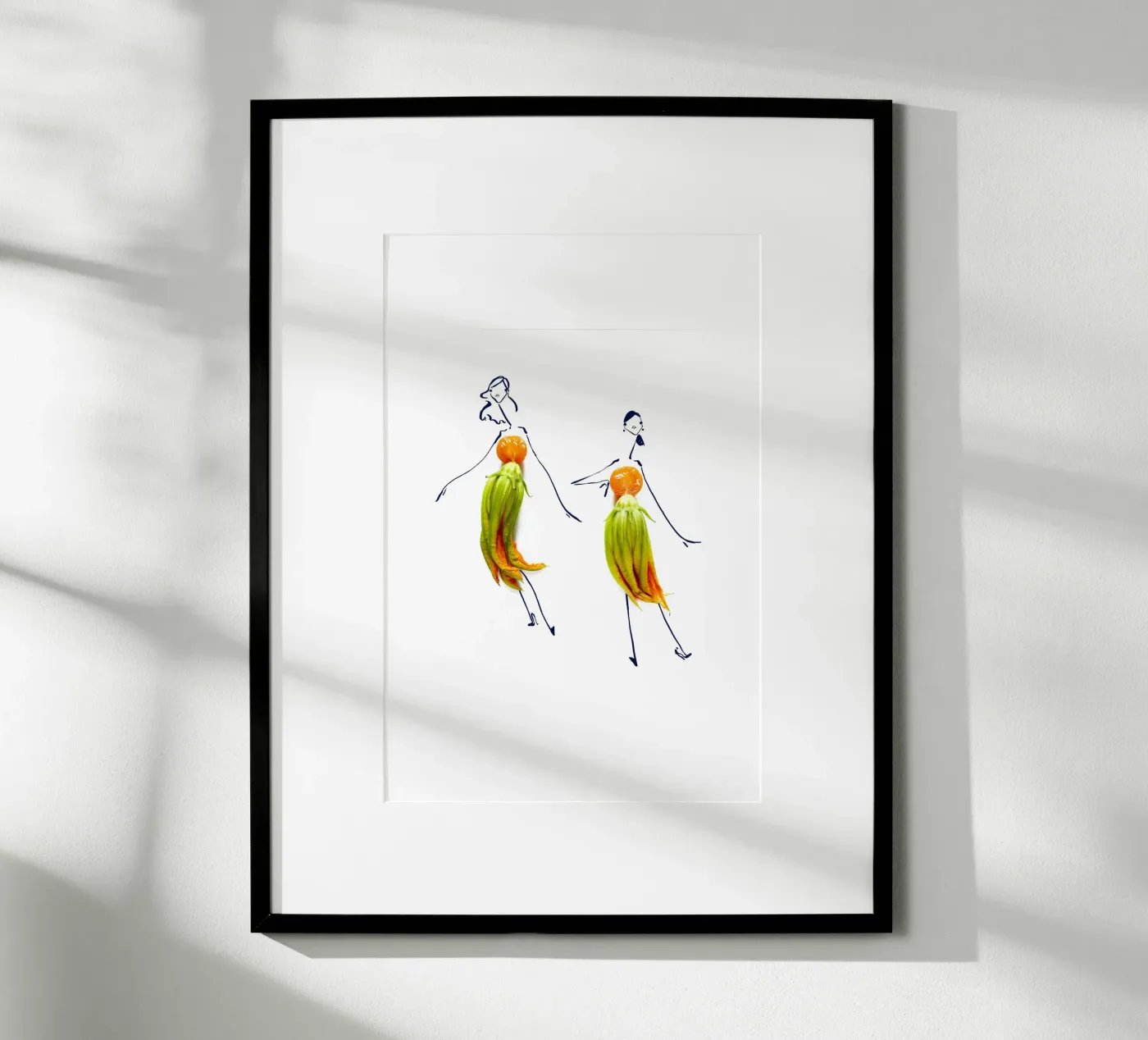 Squash Blossoms poster by Gretchen Roehrs