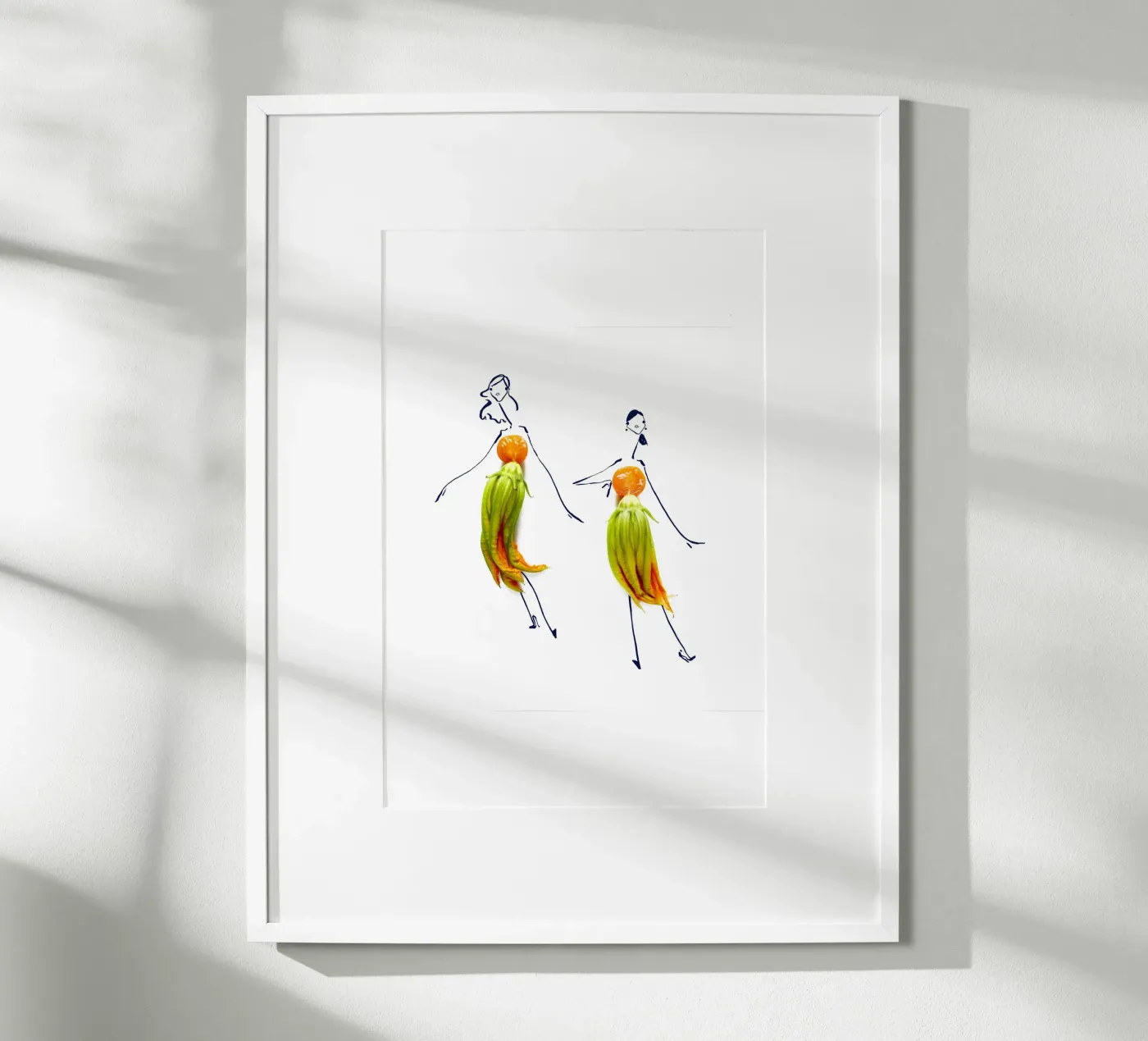 Squash Blossoms Poster von Gretchen Roehrs