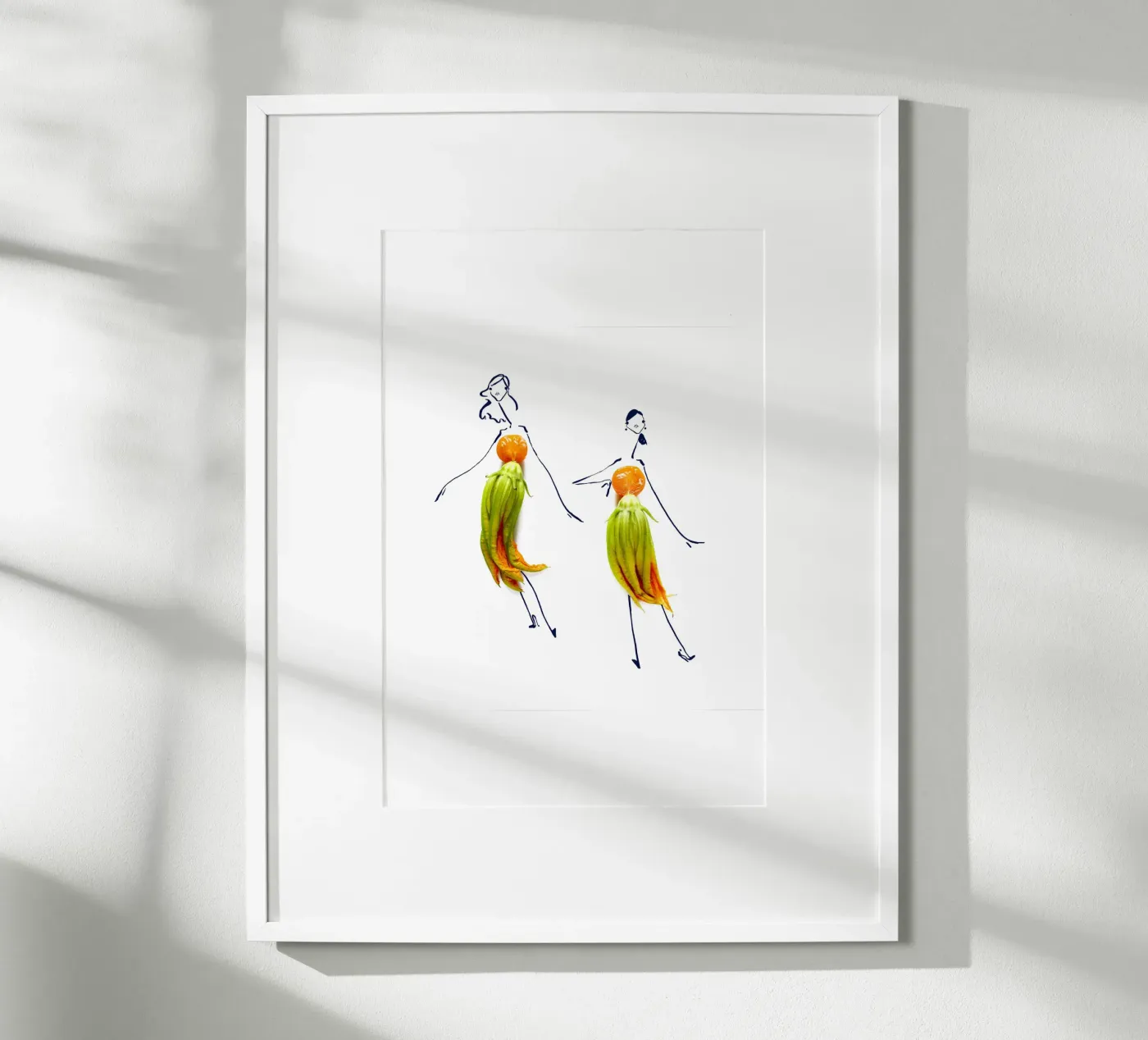Squash Blossoms poster by Gretchen Roehrs