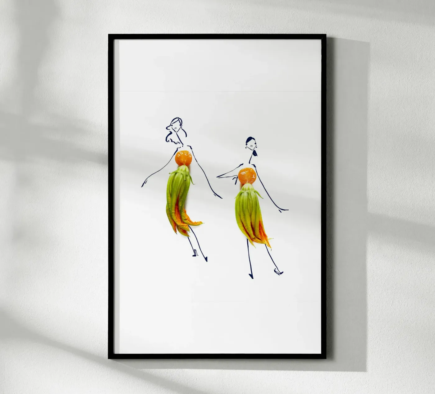 Squash Blossoms poster by Gretchen Roehrs