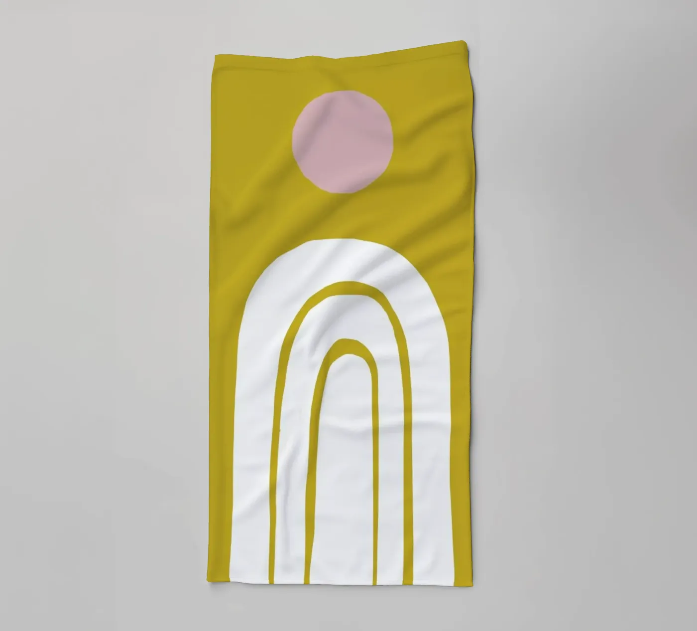 Rainbow towel by Maren Gross