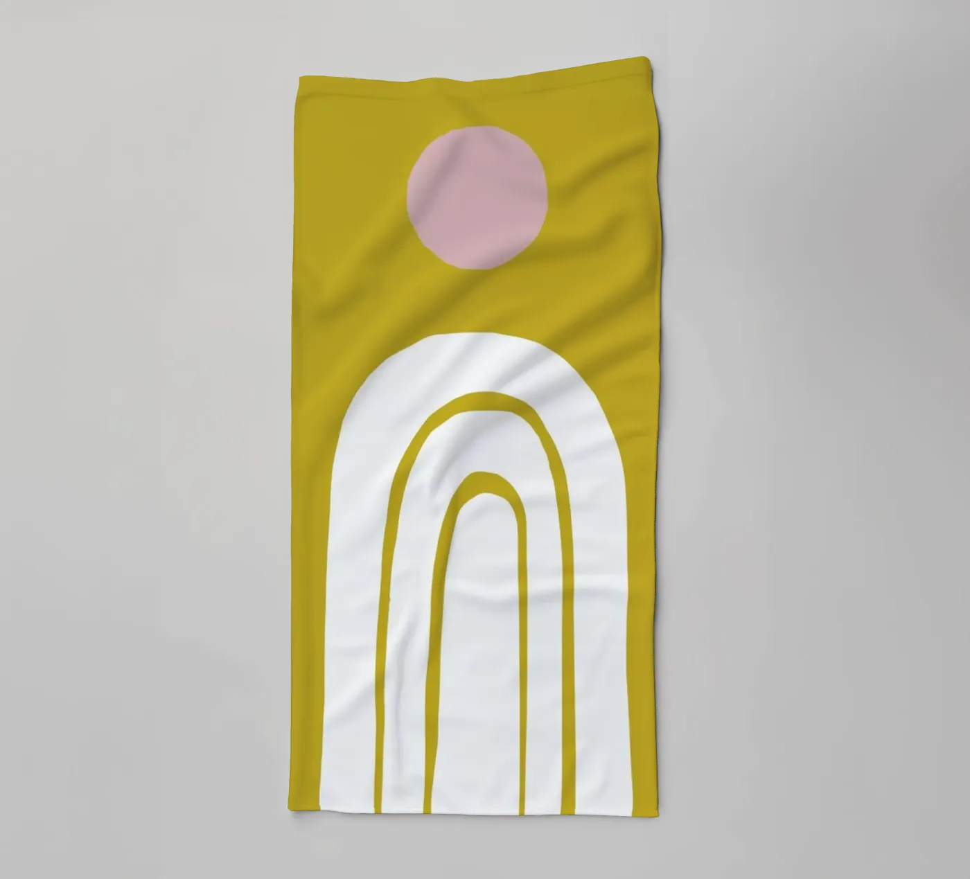 Rainbow towel by Maren Gross