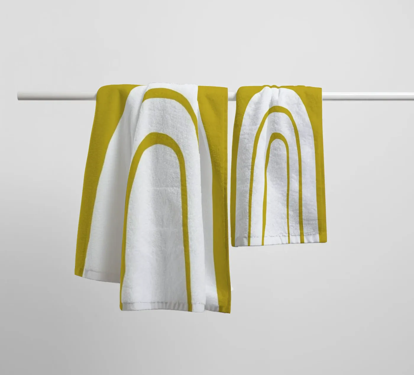 Rainbow towel by Maren Gross