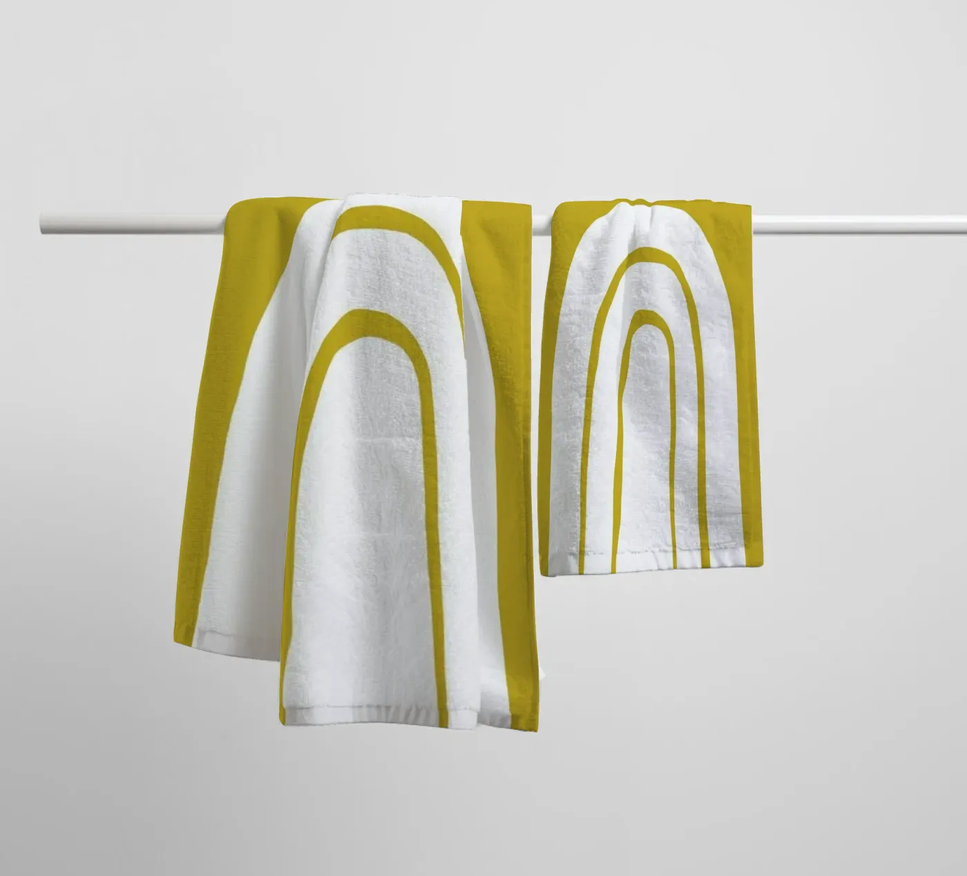 Rainbow towel by Maren Gross