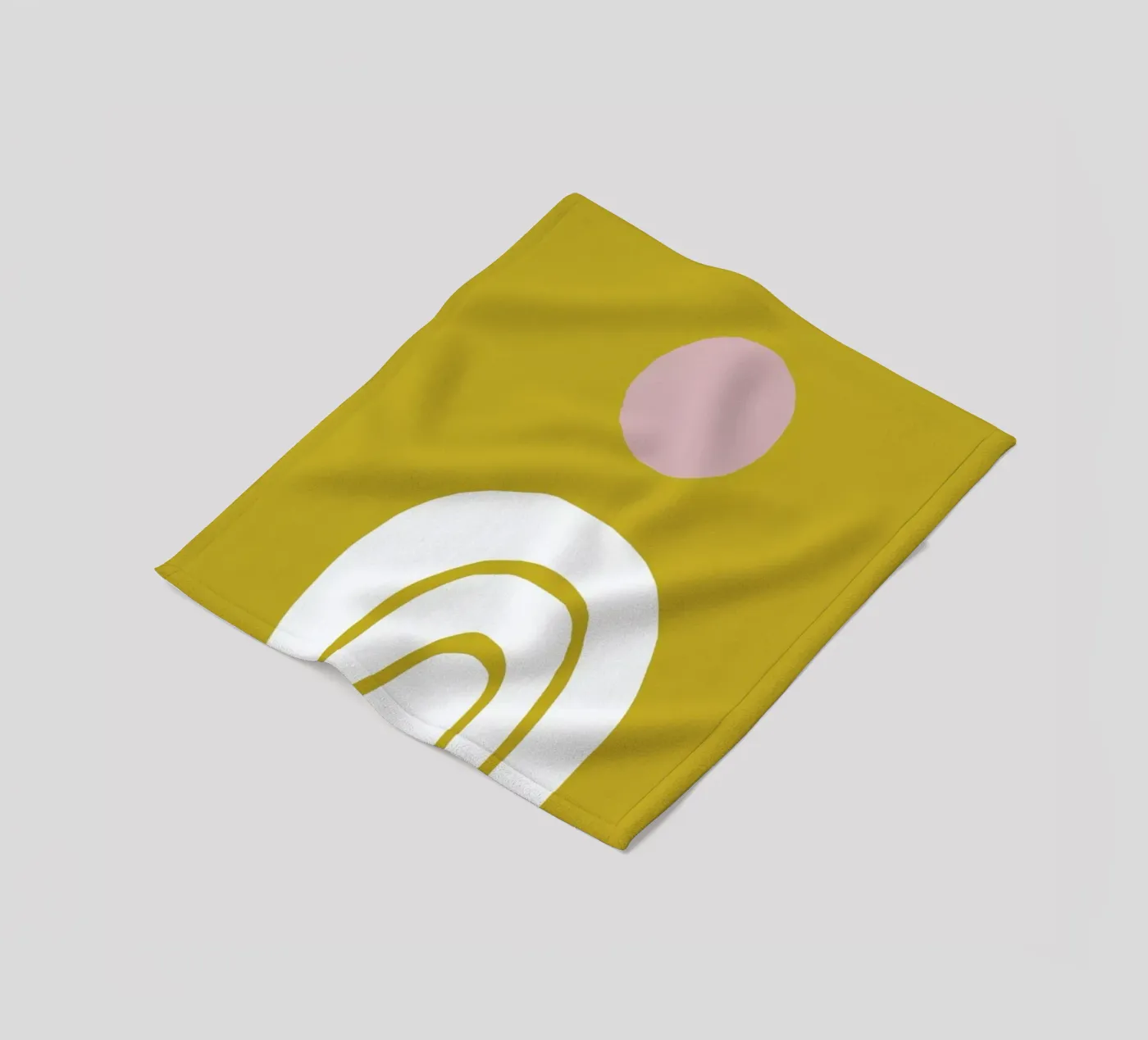 Rainbow fleece blanket by Maren Gross