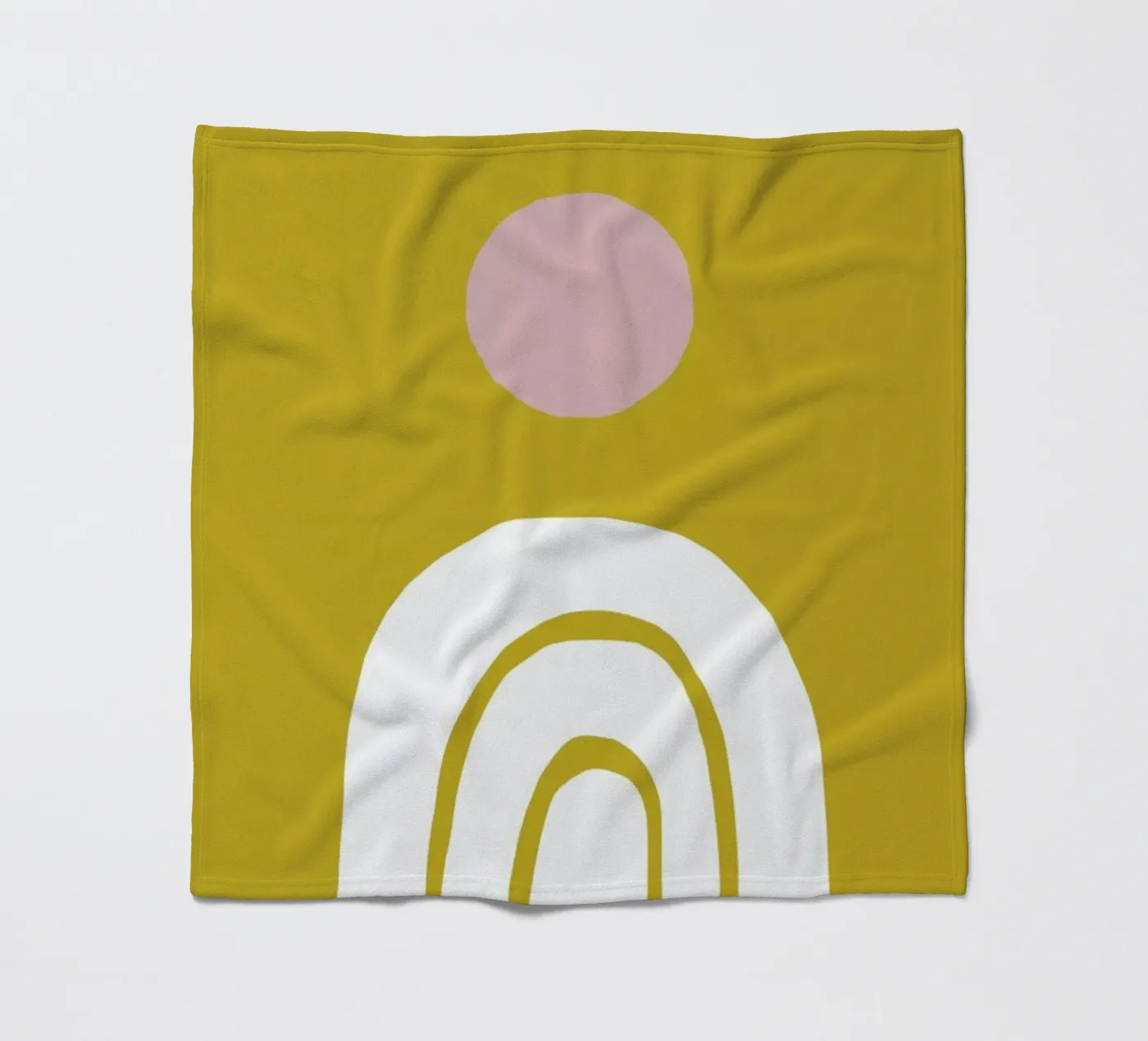 Rainbow fleece blanket by Maren Gross