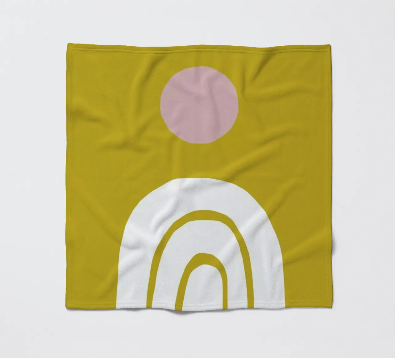 Rainbow Fleecedecke von Maren Gross