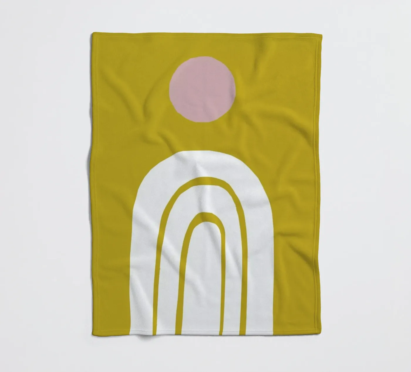 Rainbow fleece blanket by Maren Gross