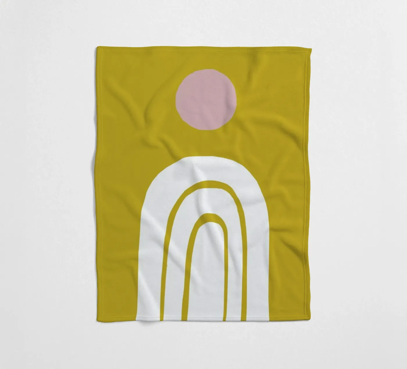 Rainbow fleece blanket by Maren Gross