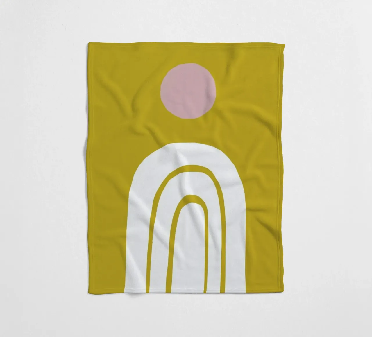 Rainbow Fleecedecke von Maren Gross