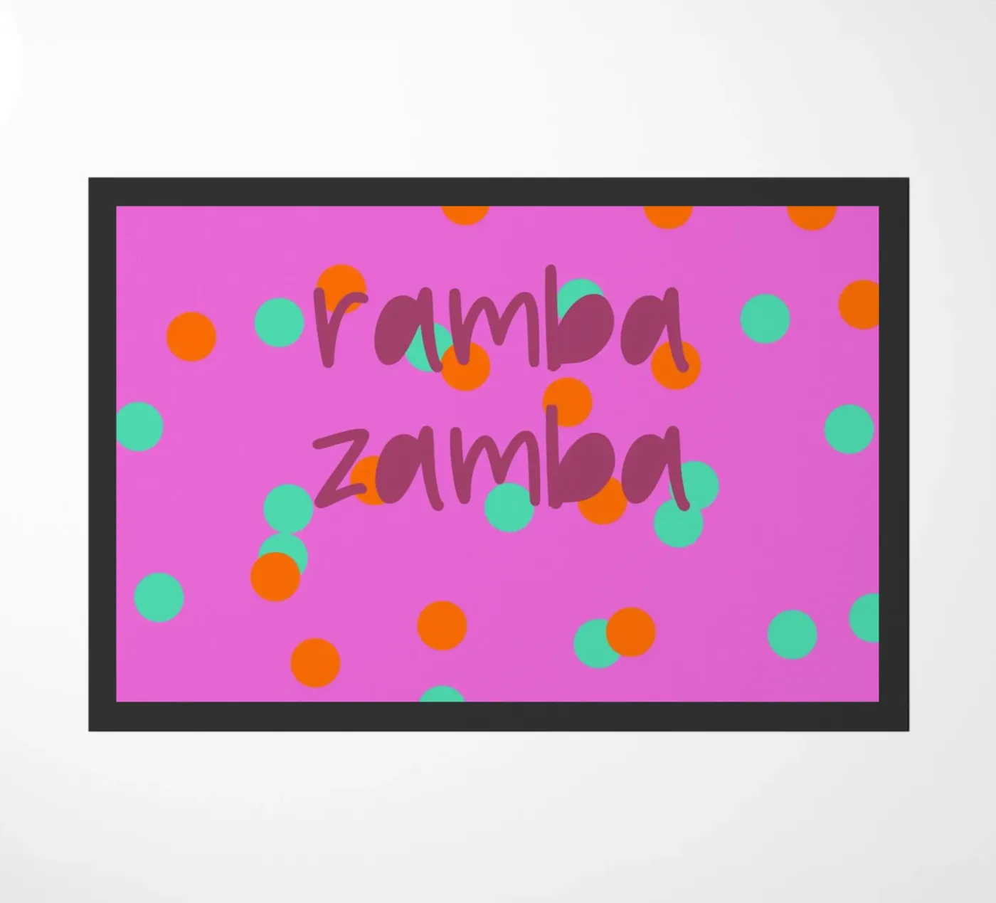 Rambazamba doormat by maramirage