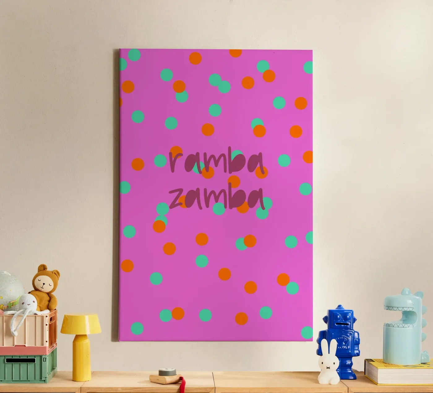 Rambazamba canvas by maramirage