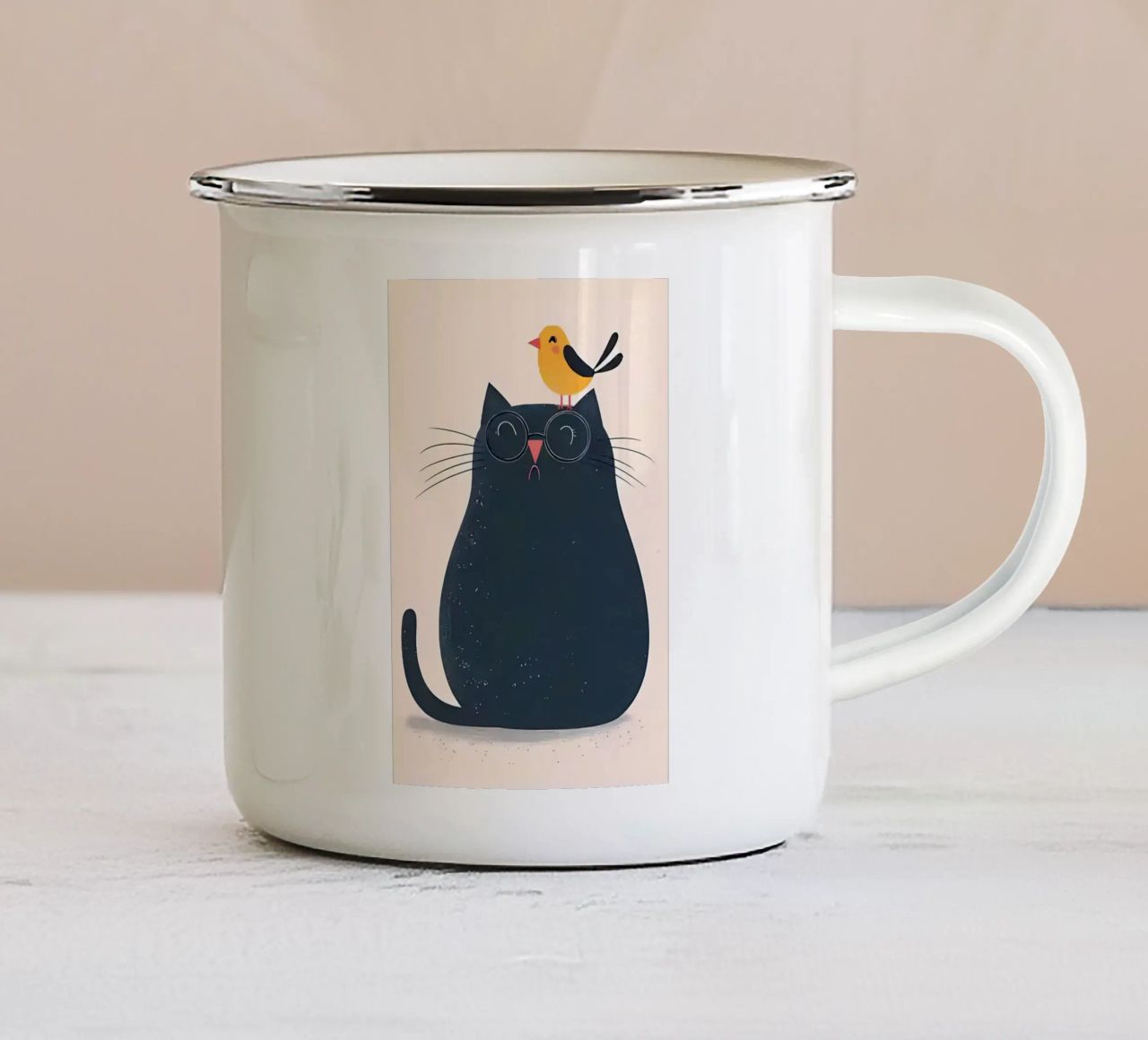 Arte di base 234 tazza in smalto da Carrie a Ingersoll