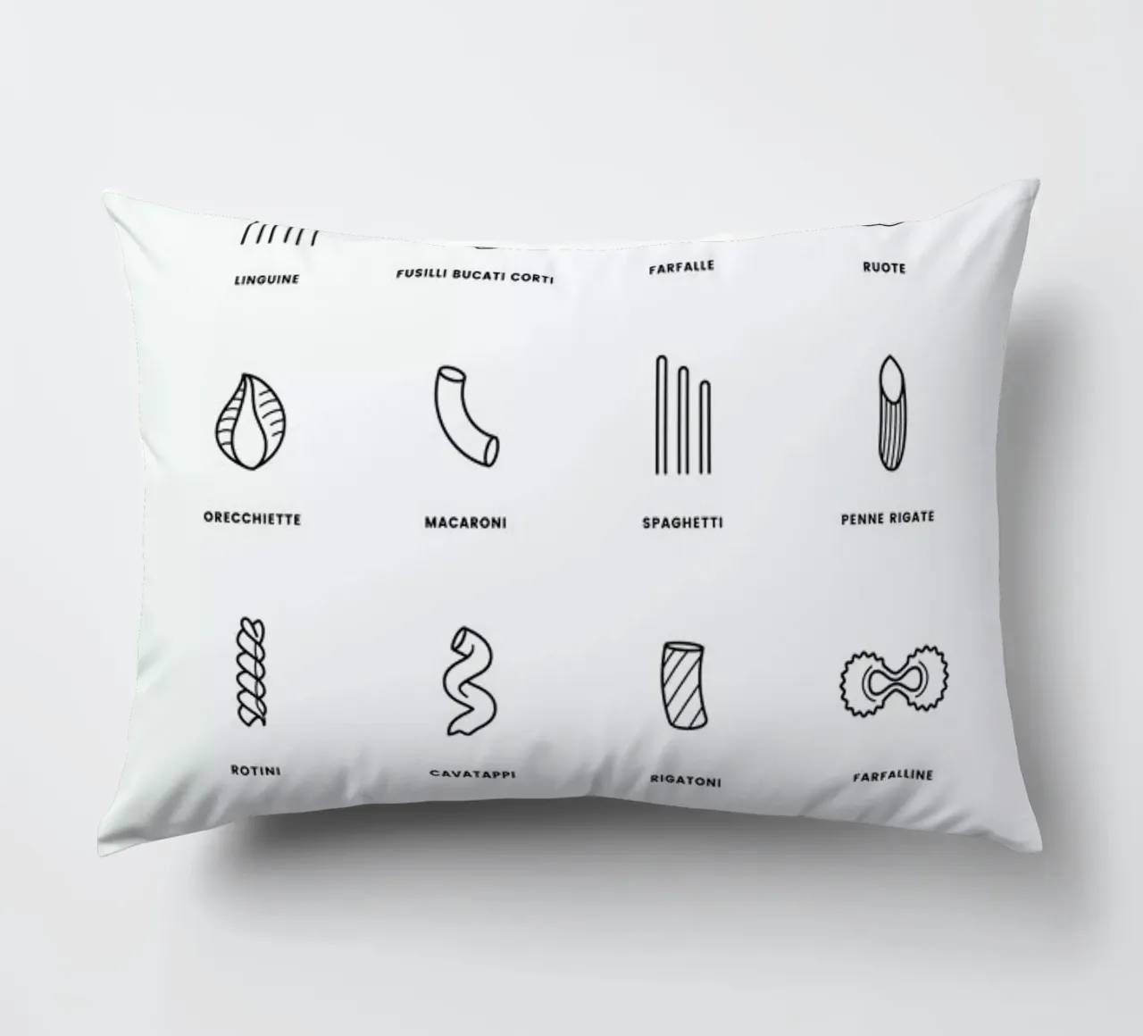 Pasta chart cuscino da daylight design studio