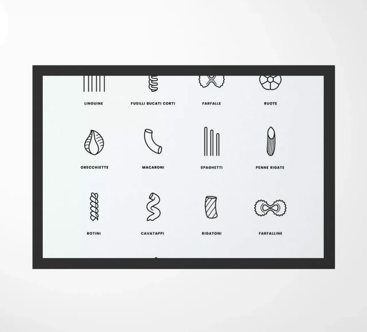 Pasta chart zerbino da daylight design studio