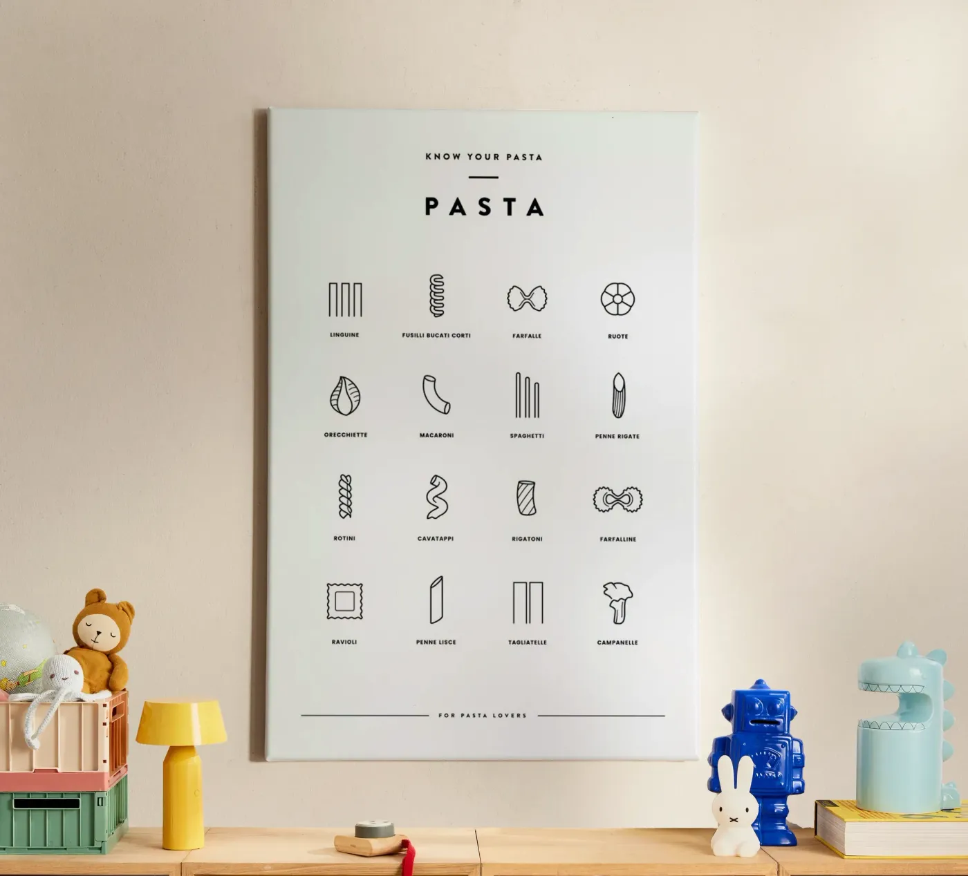 Pasta chart tela da daylight design studio