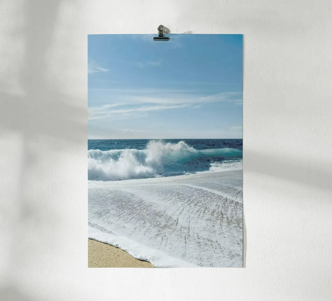 Nazaré by Reisevergnügen poster con telaio in plastica da Reisevergnügen