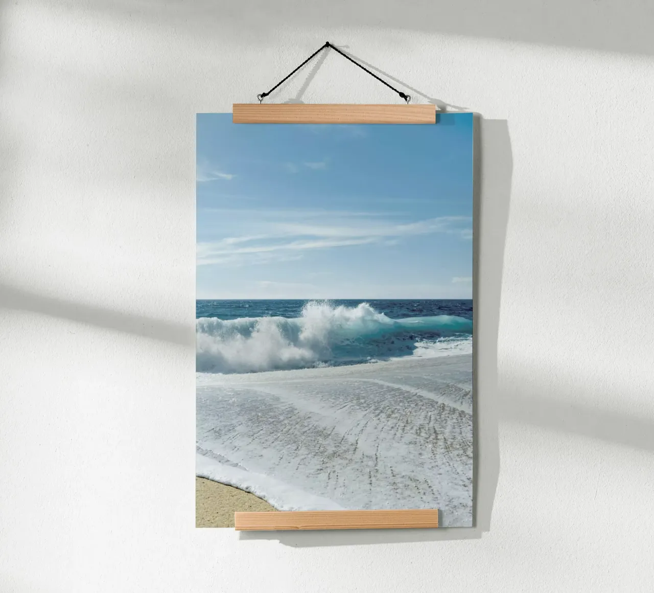 Nazaré by Reisevergnügen poster con telaio in plastica da Reisevergnügen