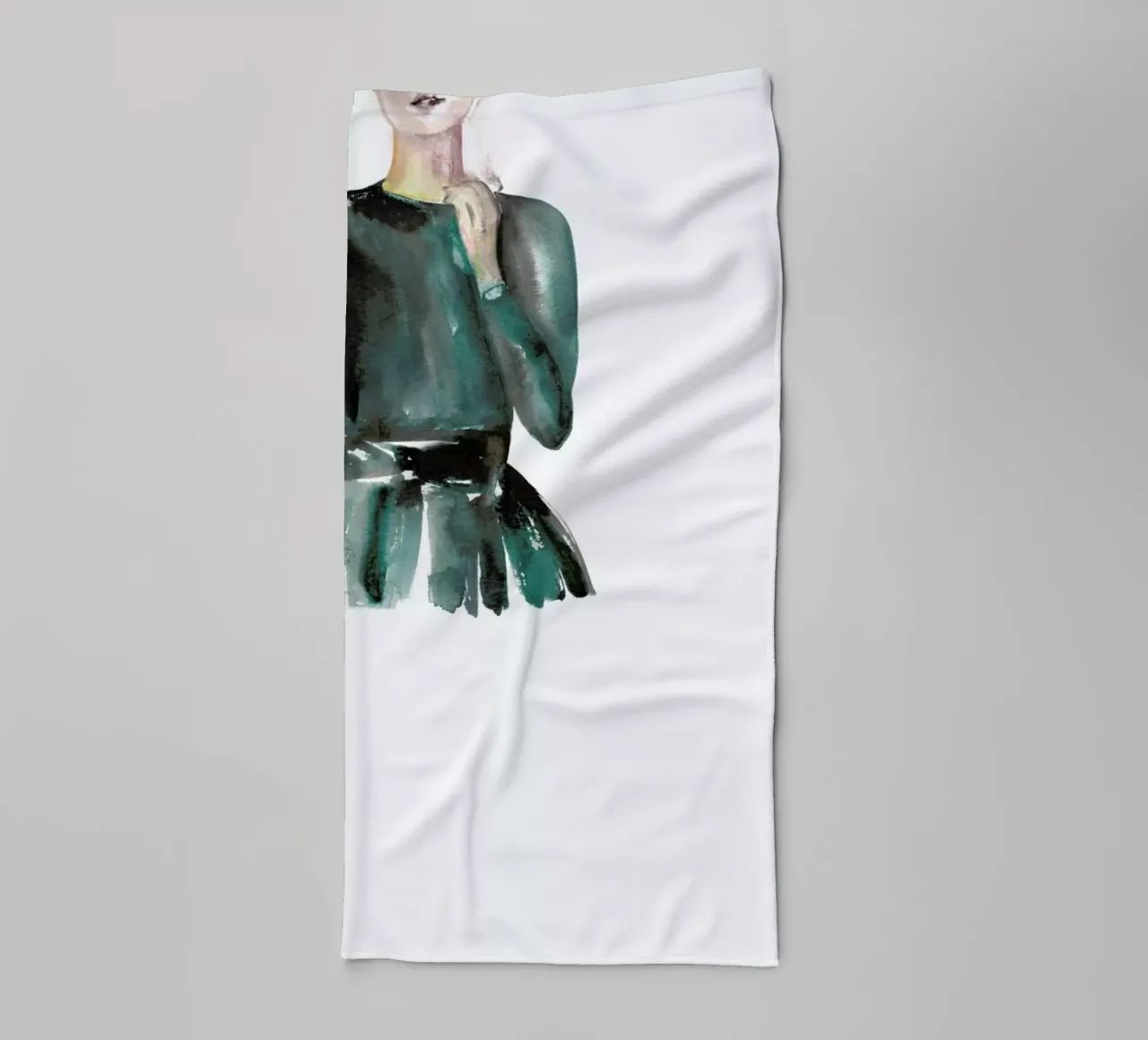 I'm Here for the Party badhanddoek van Victoria Verbaan