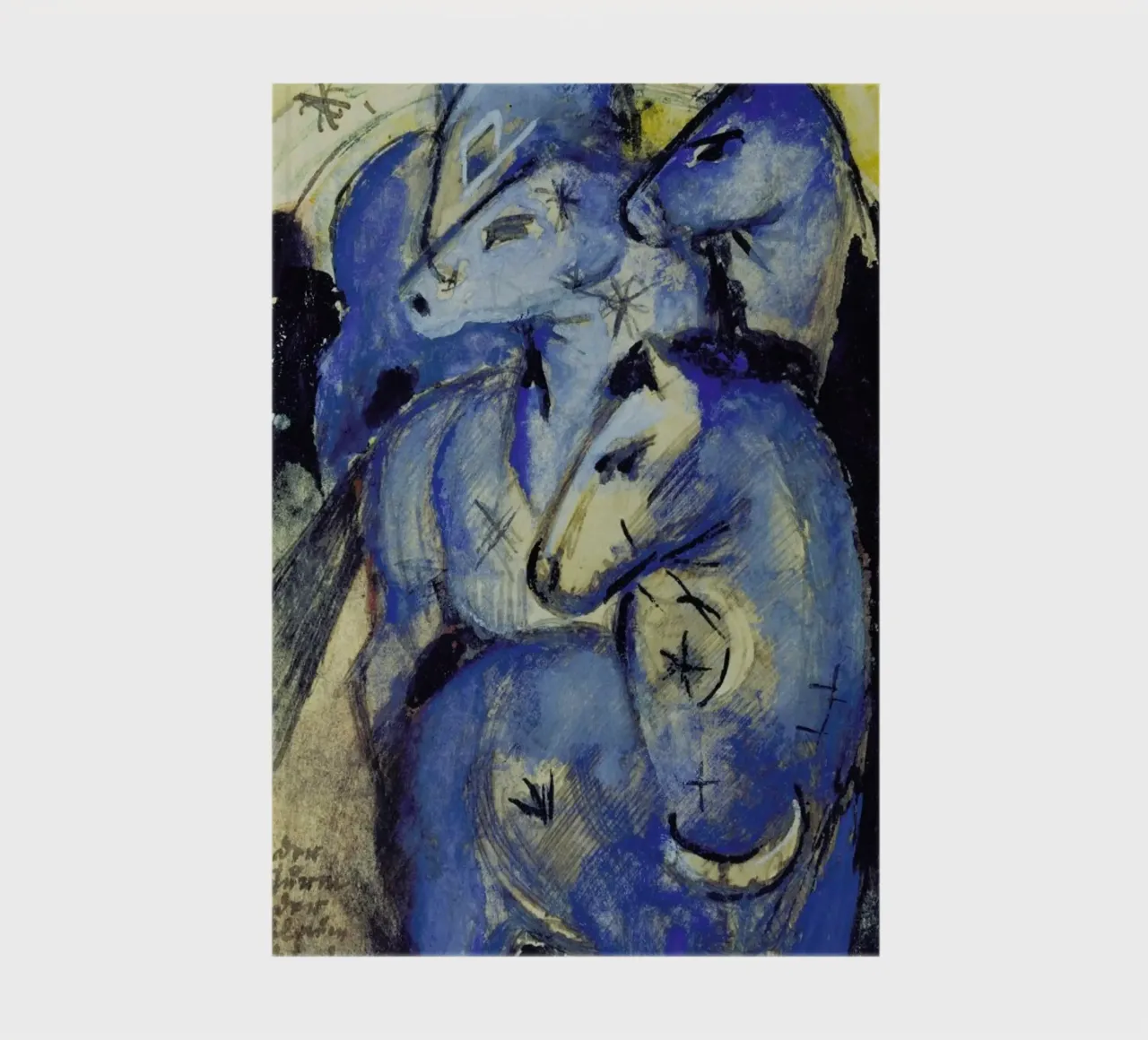 Franz Marc - Tower of Blue Horses notebook by ARTOTHEK