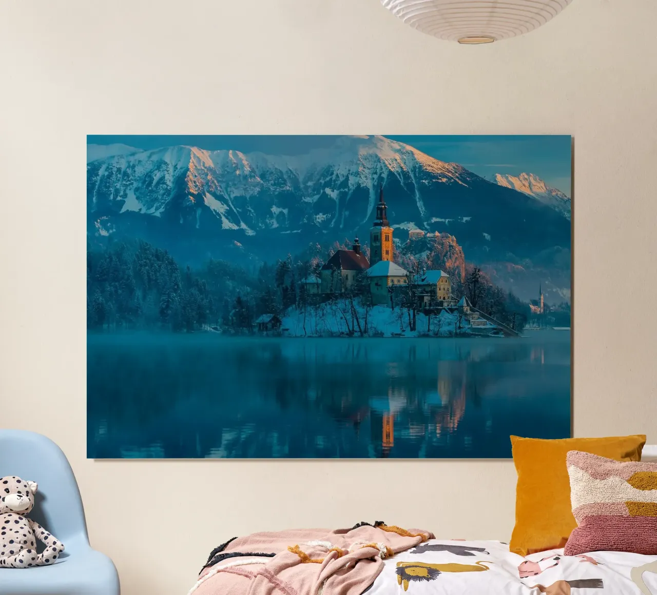 città natura 3 poster con telaio in legno da Bttn