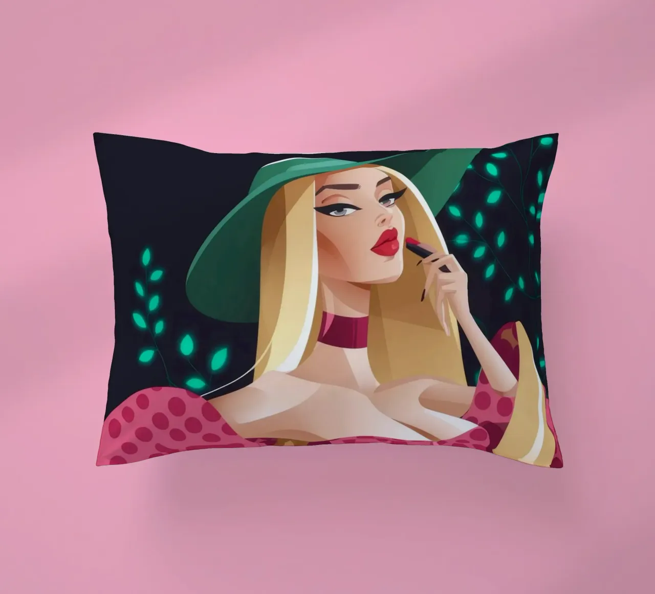 Déclaration de mode glamour coussin de Nebula Verse
