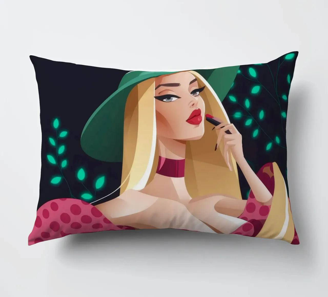 Déclaration de mode glamour coussin de Nebula Verse