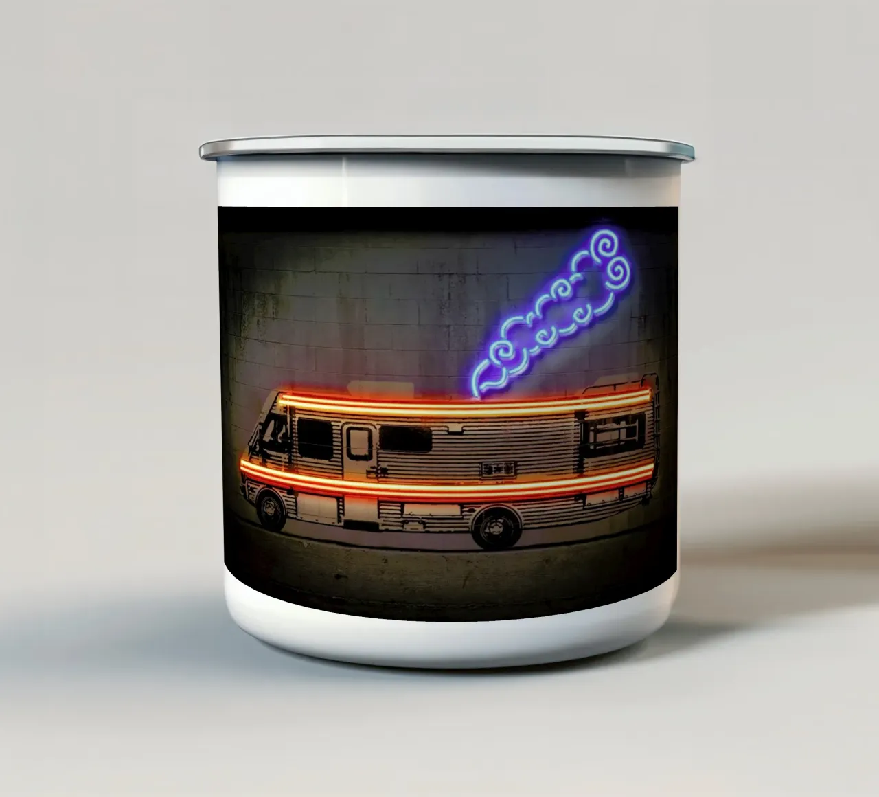 Cooking Car tazza in smalto da Octavian
