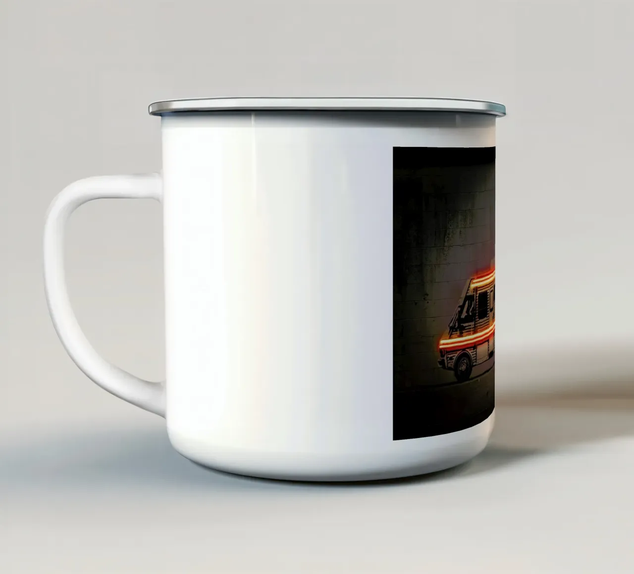 Cooking Car tazza in smalto da Octavian