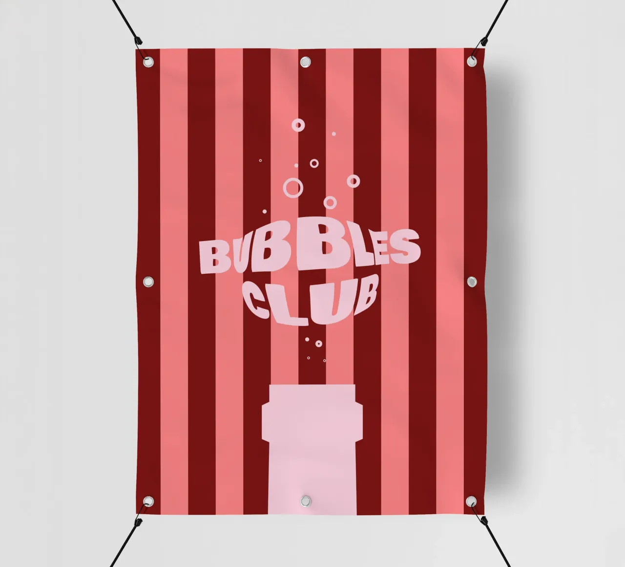 Bubbles Club II telo in pvc da Bureau Purpur