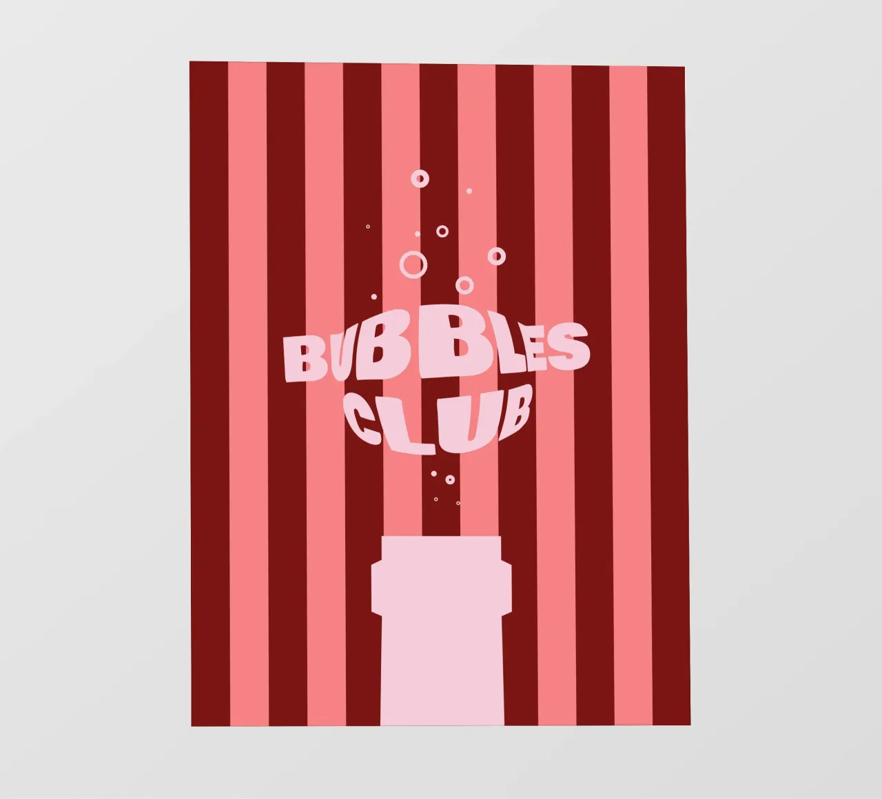 Bubbles Club II telo in pvc da Bureau Purpur