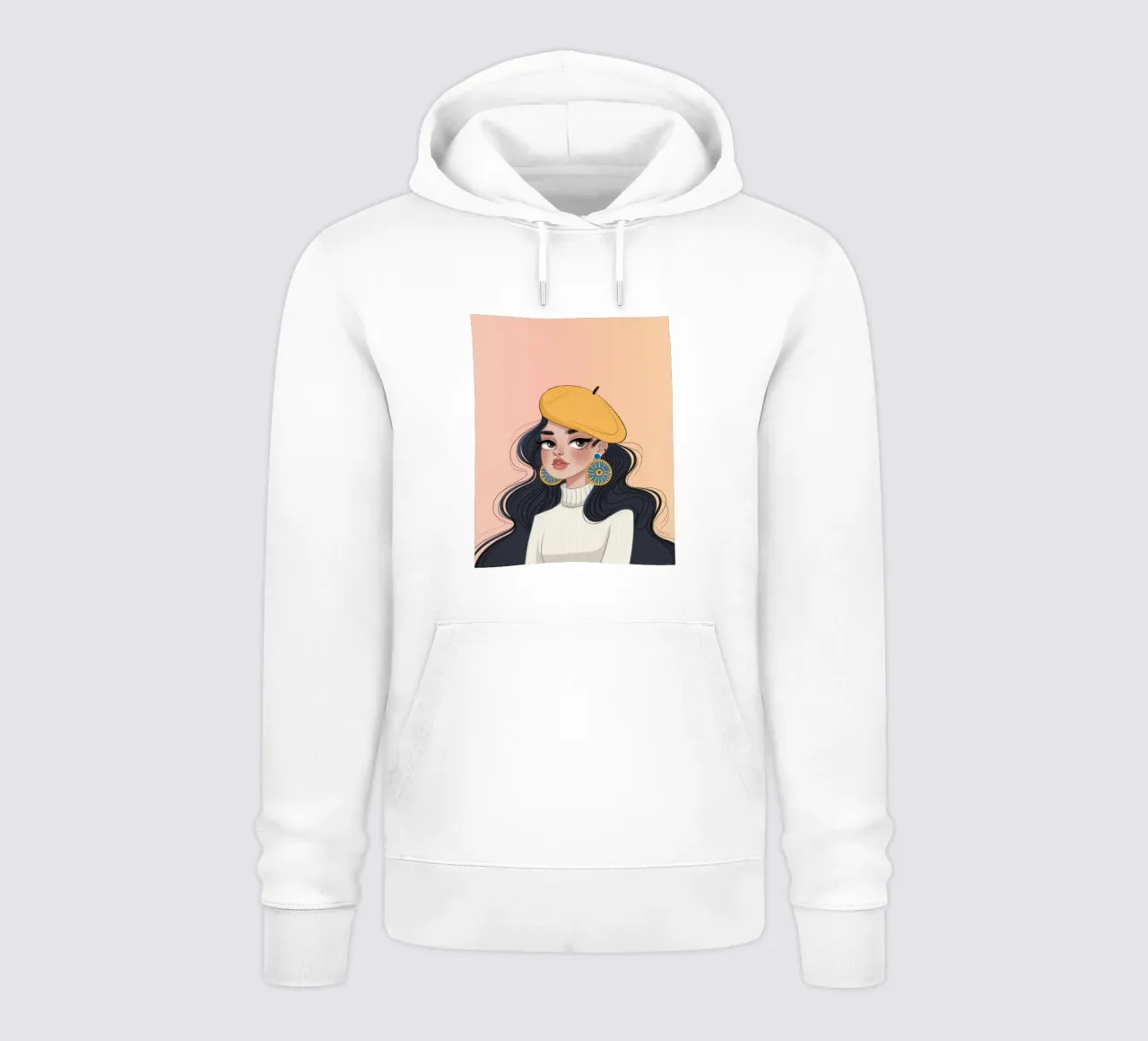 Chic Autumn Vibes sudadera con capucha de Nebula Verse