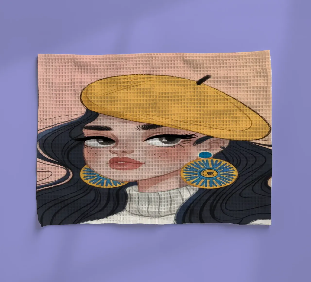Chic Autumn Vibes torchon de Nebula Verse