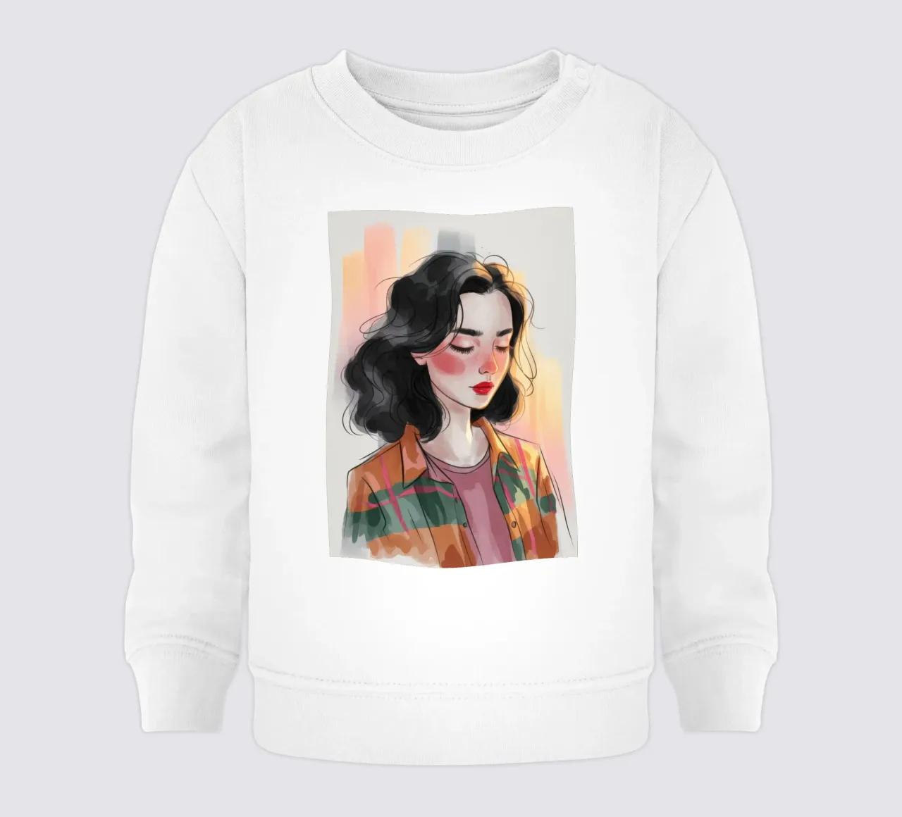 Stile artistico casual felpa neonato da Nebula Verse