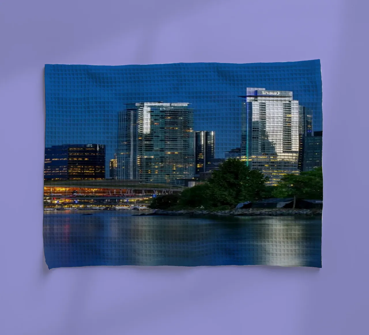 city nature 5 tea towel by Bttn