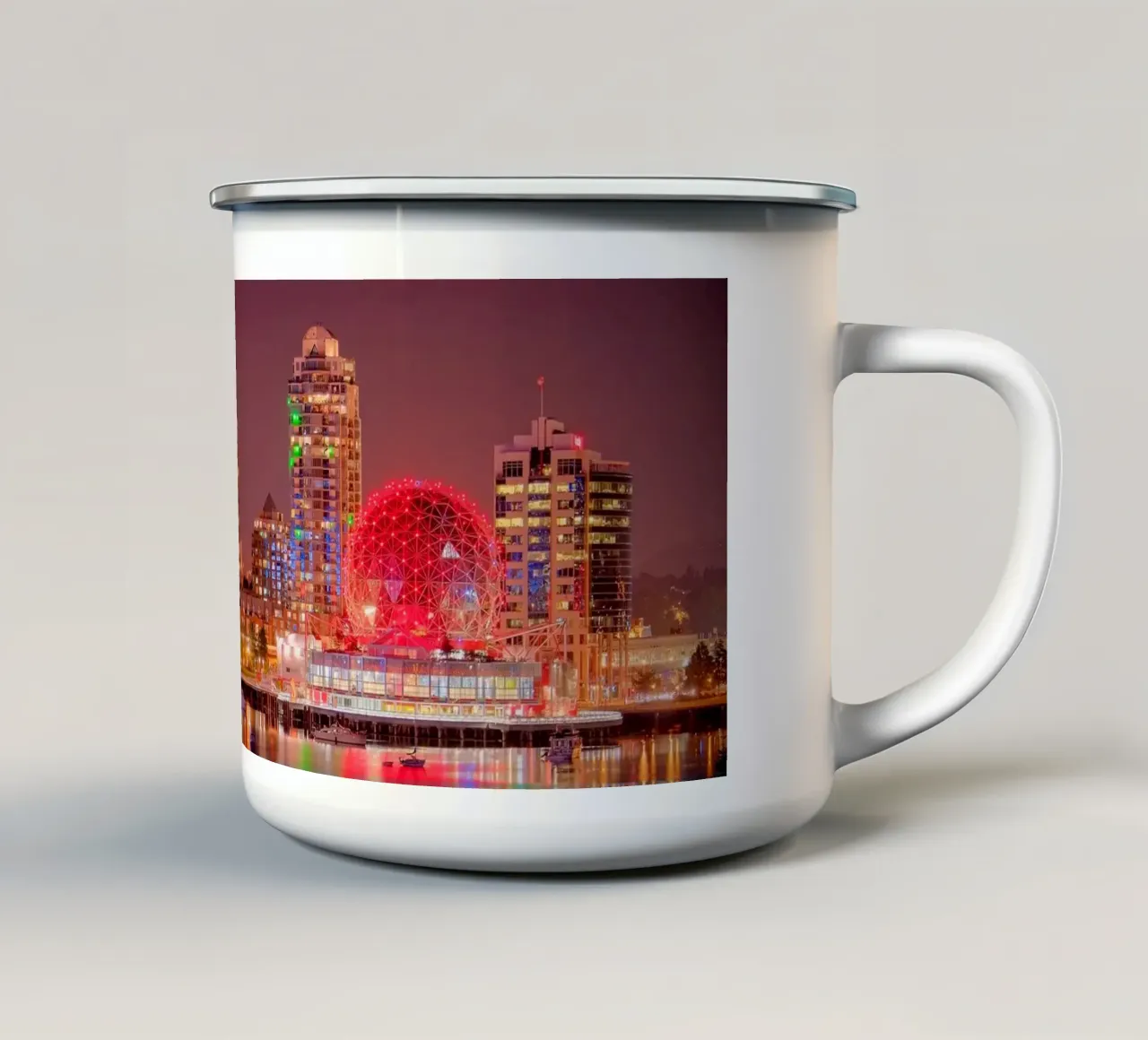 città natura 6 tazza in smalto da Bttn
