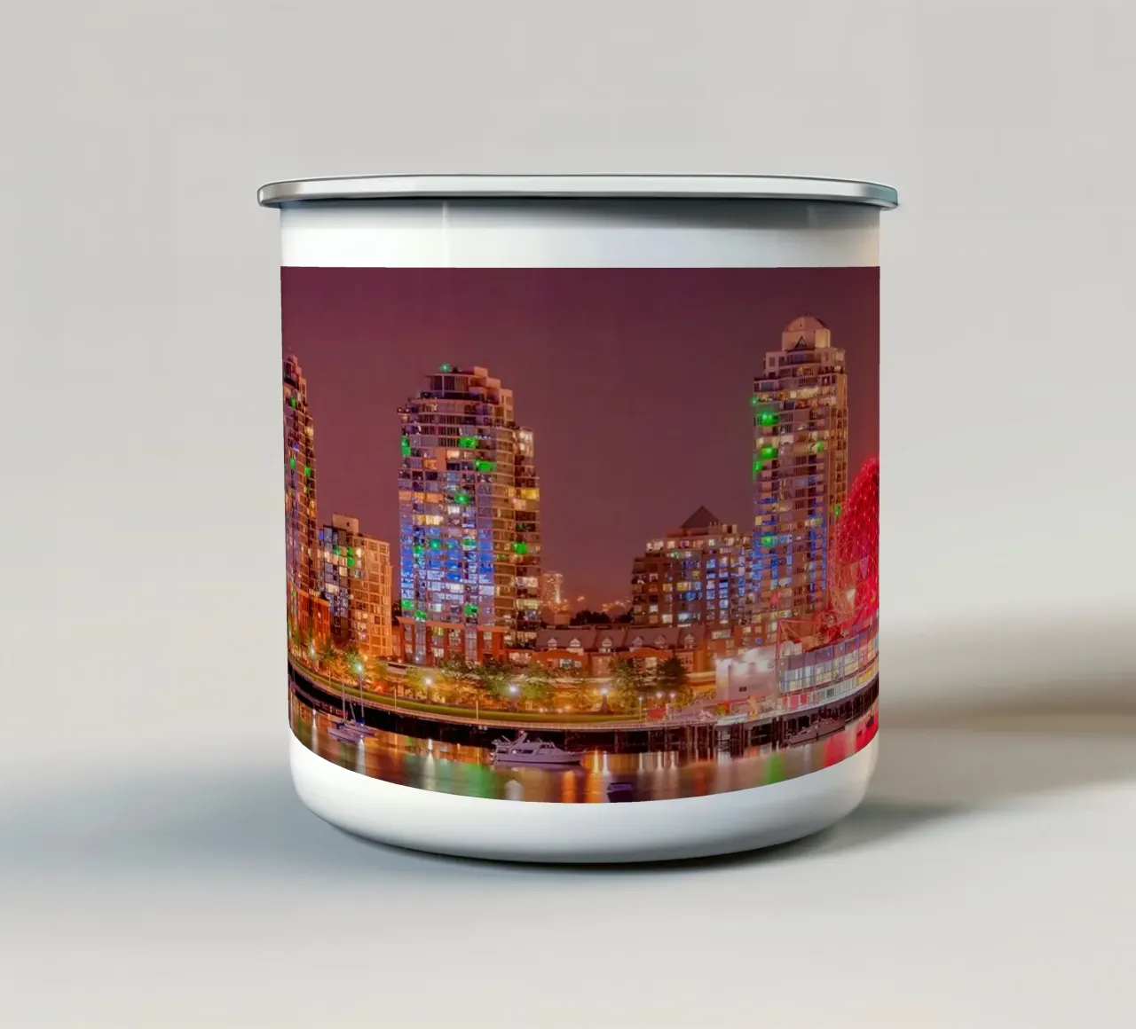 città natura 6 tazza in smalto da Bttn