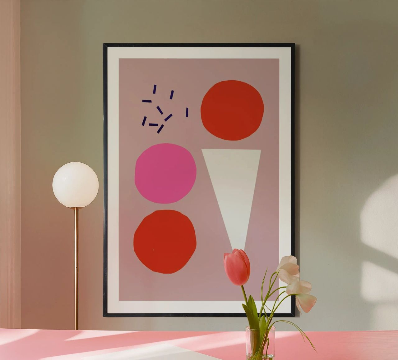 Ice Cream poster by Maren Gross