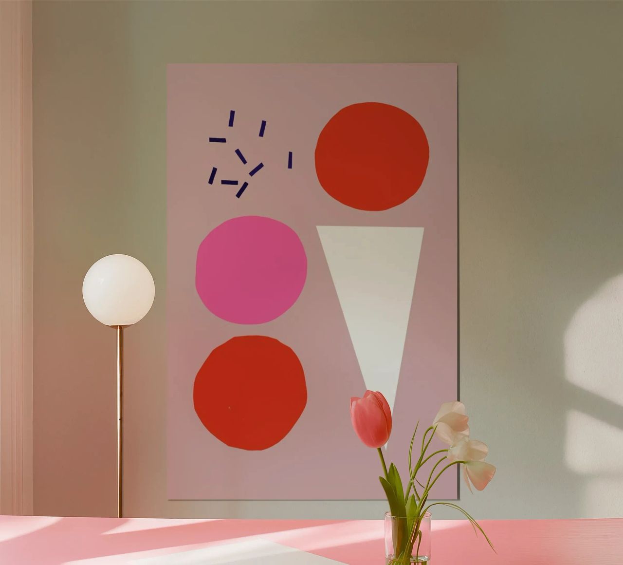 Ice Cream poster by Maren Gross