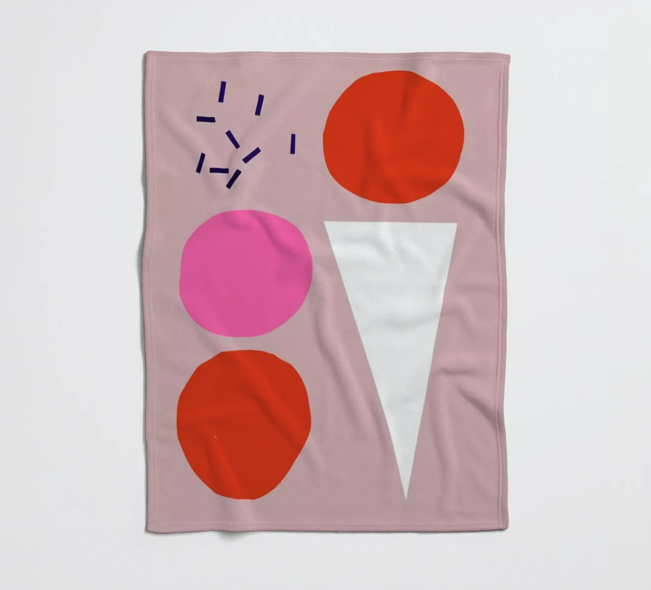 Ice Cream coperta in pile da Maren Gross