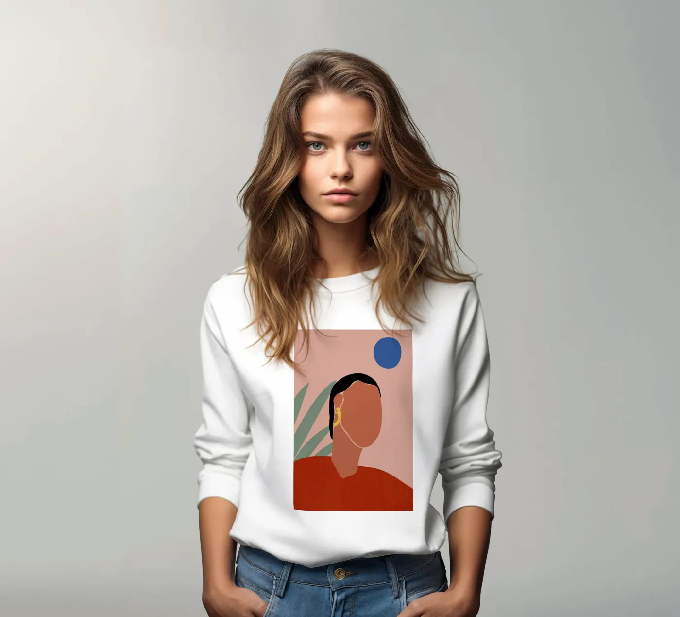 Portrait felpa da Pure